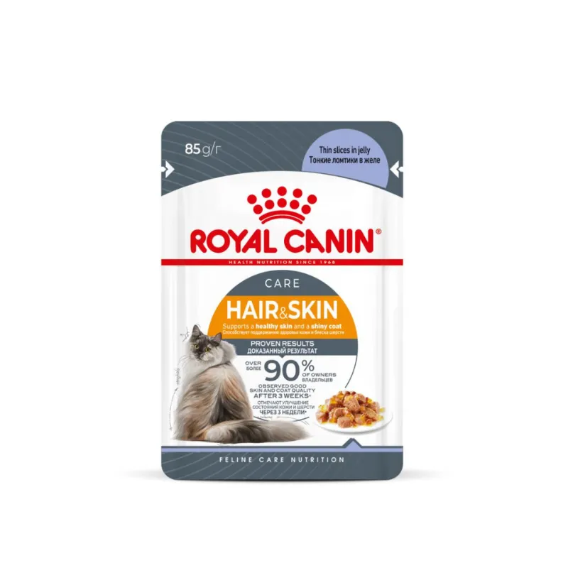 Royal Canin Hair&Skin Care в желе