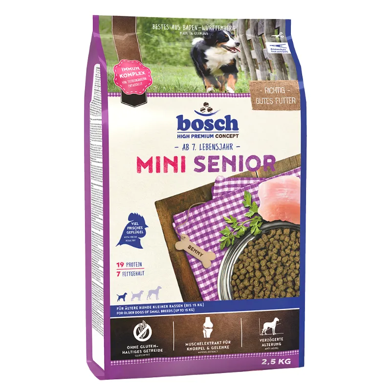 Bosch Mini Senior для пожилых собак мелких пород
