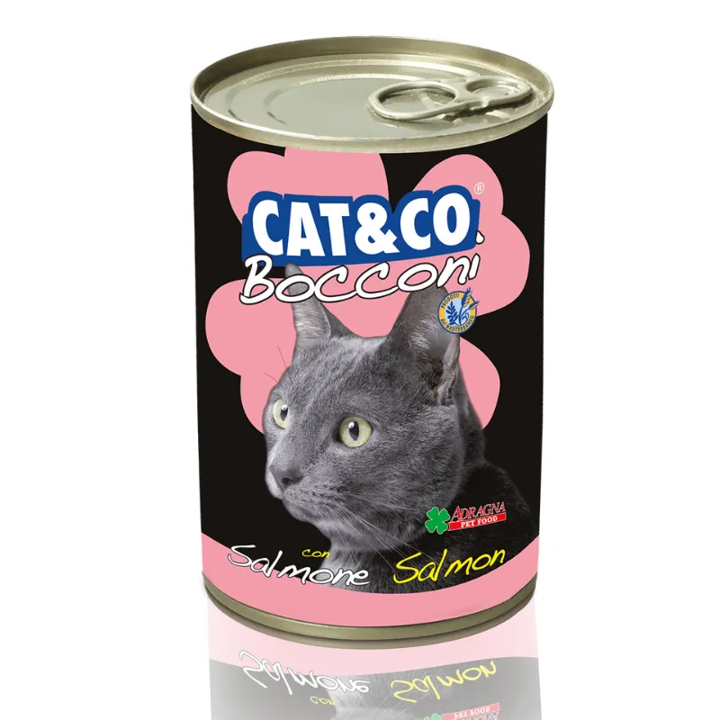 Adragna Cat&Co кусочки лосося в соусе