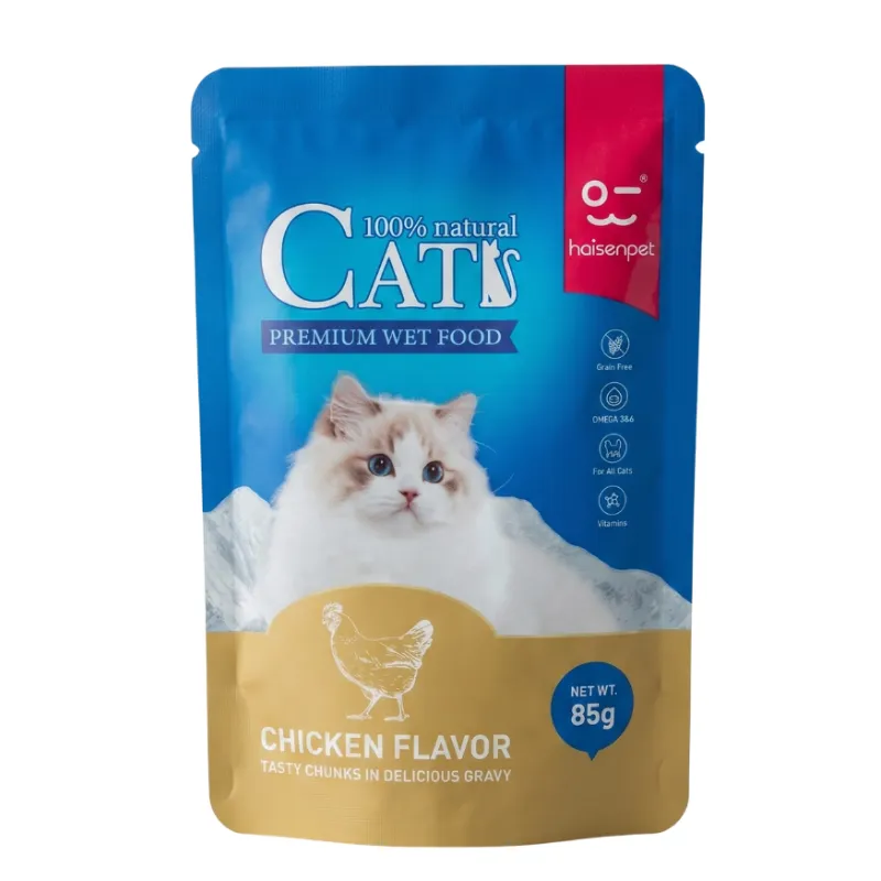 Haisenpet Пауч с Курицей (85 гр) для кошек   CHICKEN