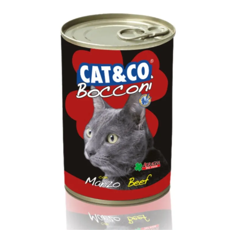 Adragna Cat&Co для котов кусочки говядины в соусе