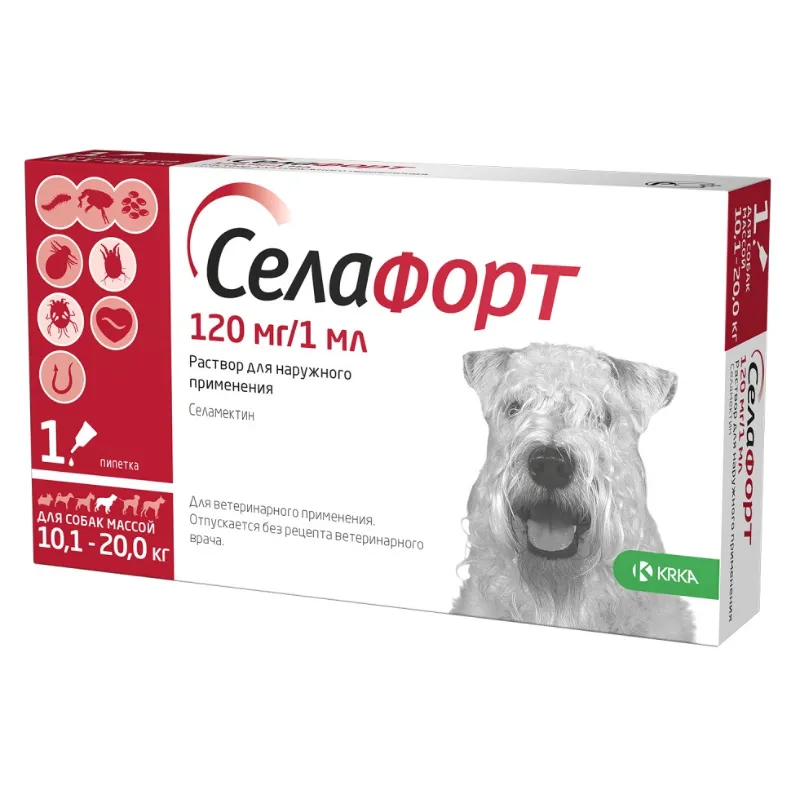 Селафорт 12% для собак 10,1-20 кг