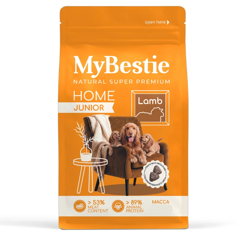 MyBestie Нome Junior Ягненок 2 кг