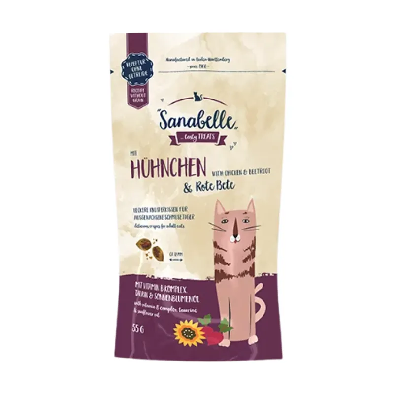 Sanabelle хрустящие подушечки с Курицей и Свеклой