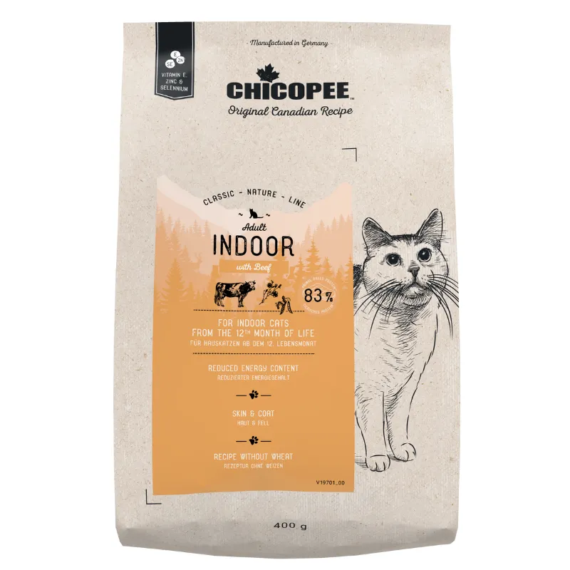 Chicopee CNL Indoor (Чикопи Индор с говядиной) Корм для домашних котов