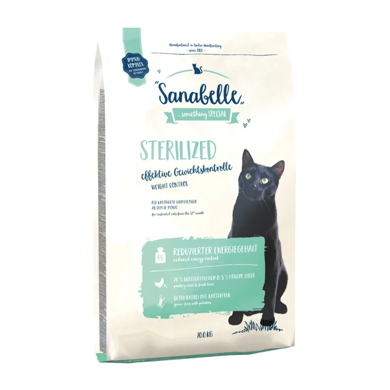 Sanabelle Sterilized (Санабелль Стерилайз) - корм для стерилизованных кошек