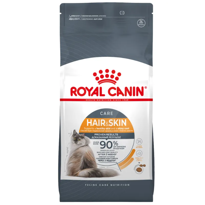 Royal Canin Hair&Skin Care Корм сухой для взрослых кошек